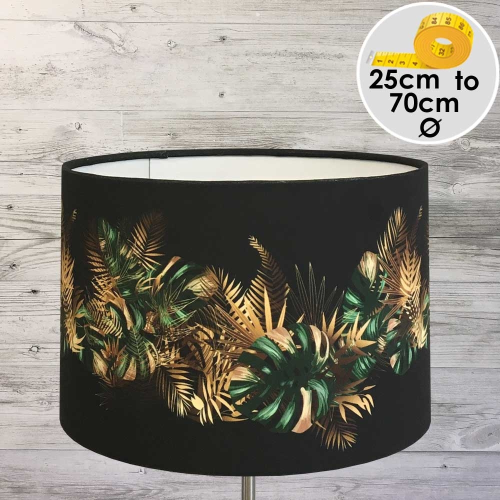 Golden Jungalow Gold Leaf Lampshade